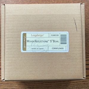 Longaberger Woven Reflections 5” Bowl